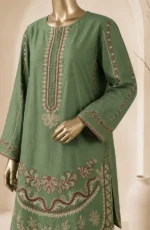 Amna Khadija Embroidered Cotton Lawn Stitched 2 Piece Suit (PKAK02) - Image 4