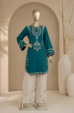 Amna Khadija – Embroidered Cotton Lawn Stitched 2 Piece Suit | (PKAK06)